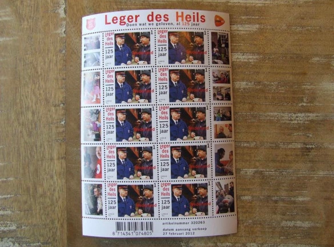 2012 Vel Leger des Heils 125 Jaar NVPH V2909 Postfris., Postzegels en Munten, Ophalen of Verzenden, Na 1940, Postfris