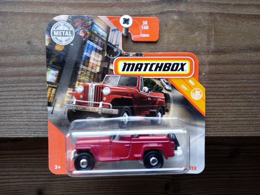 Willy's Jeepster '48 Matchbox, Ophalen, Nieuw, Auto