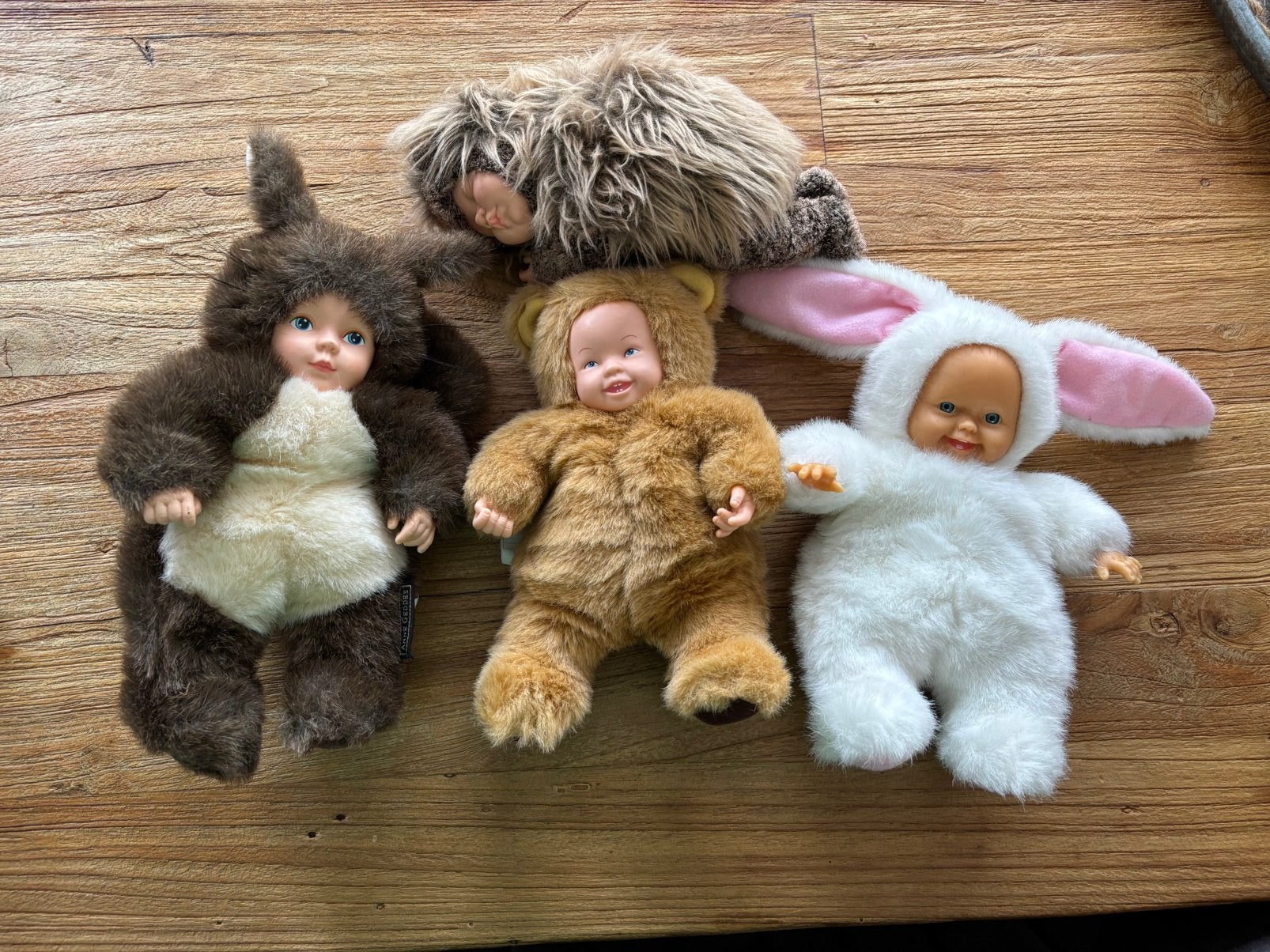 Anne geddes knuffeltjes, Verzamelen, Poppen, Ophalen of Verzenden, Zo goed als nieuw, Pop