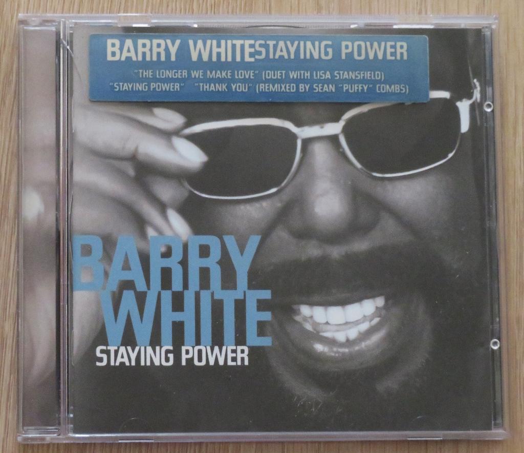 CD Barry White: Staying Power, Ophalen of Verzenden, Zo goed als nieuw