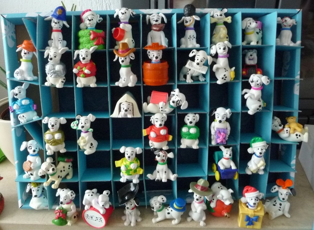 101 dalmatiers mac donalds 1996 kompleet alle 101,goede cond, Verzamelen, Verzenden, Zo goed als nieuw
