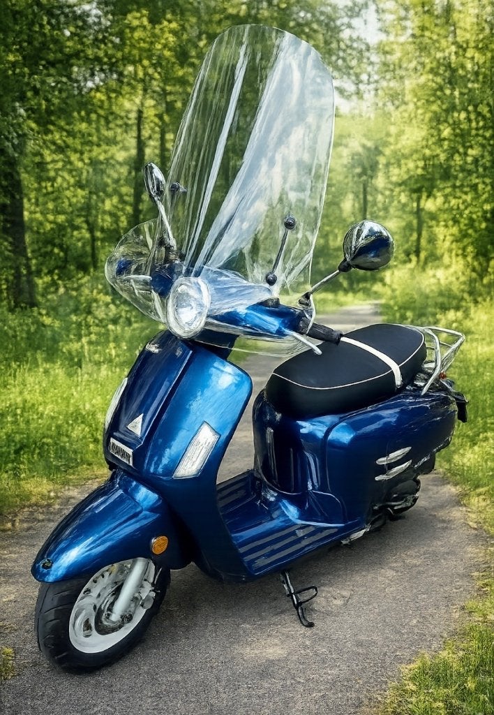Turbho RB-50    Retro Bellissimo 50, Fietsen en Brommers, Snorfietsen en Snorscooters, Zo goed als nieuw, Benzine, Ophalen, Overige merken