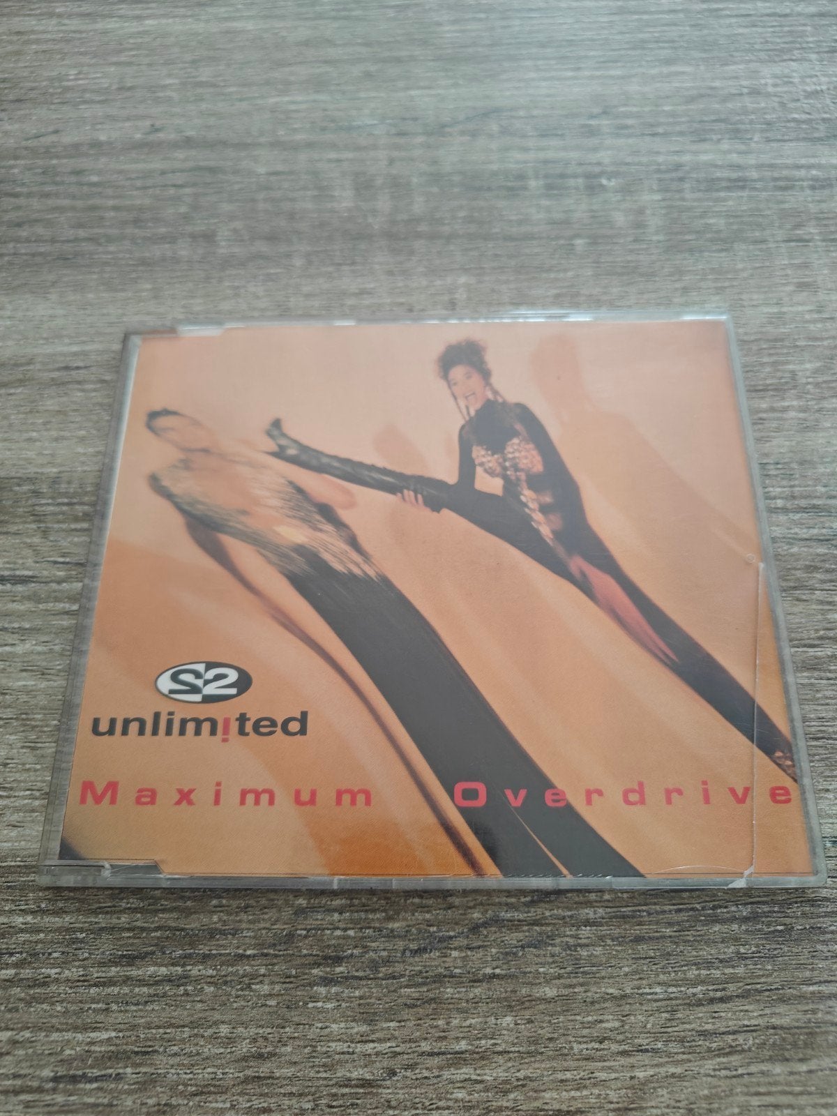 2 Unlimited - Maximum Overdrive CD Single, Cd's en Dvd's, Ophalen of Verzenden, Gebruikt, Dance en House, Inclusief boekje