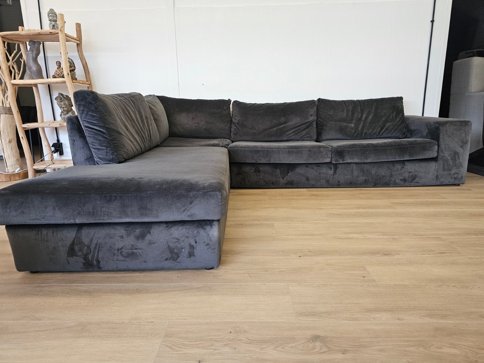 velvet hoekbank, Ophalen, Home Friesland, Info@homefriesland.nl, Kelvinstraat 6 8912BA