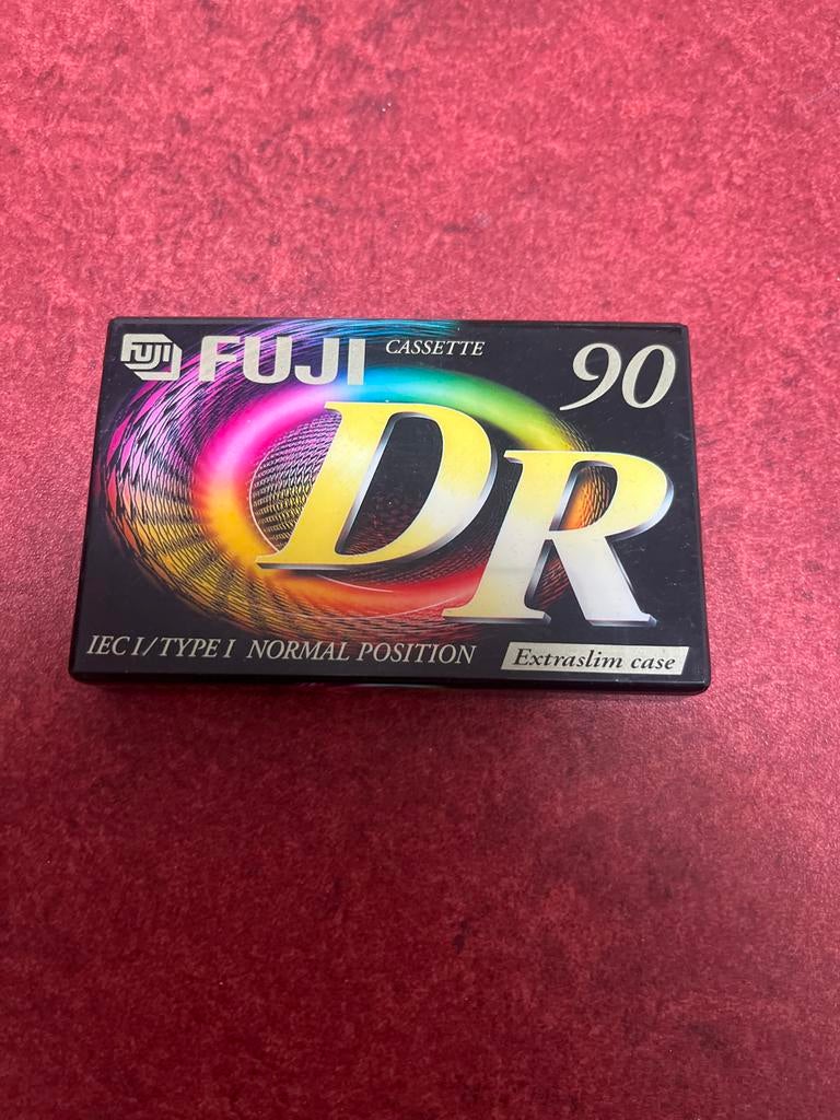 Fuji DR 90 Cassette - Normal Position Type I, Overige genres, 1 bandje, Ophalen of Verzenden, Met bewaardoos, rek of koffer