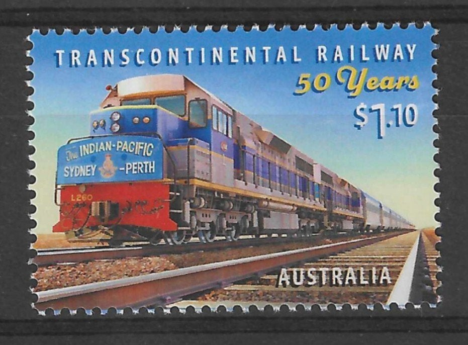 AUSTRALIE 2020, mi 5087 "Transcontinental Railway" postfris, Ophalen of Verzenden, Postfris