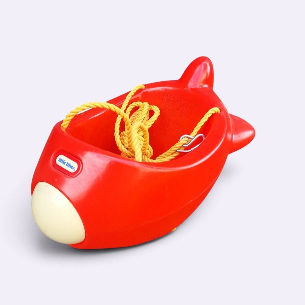 Little Tikes vliegtuig schommel rood, Kinderen en Baby's, Ophalen, Gebruikt, Little Tikes, Info@littletikes.com