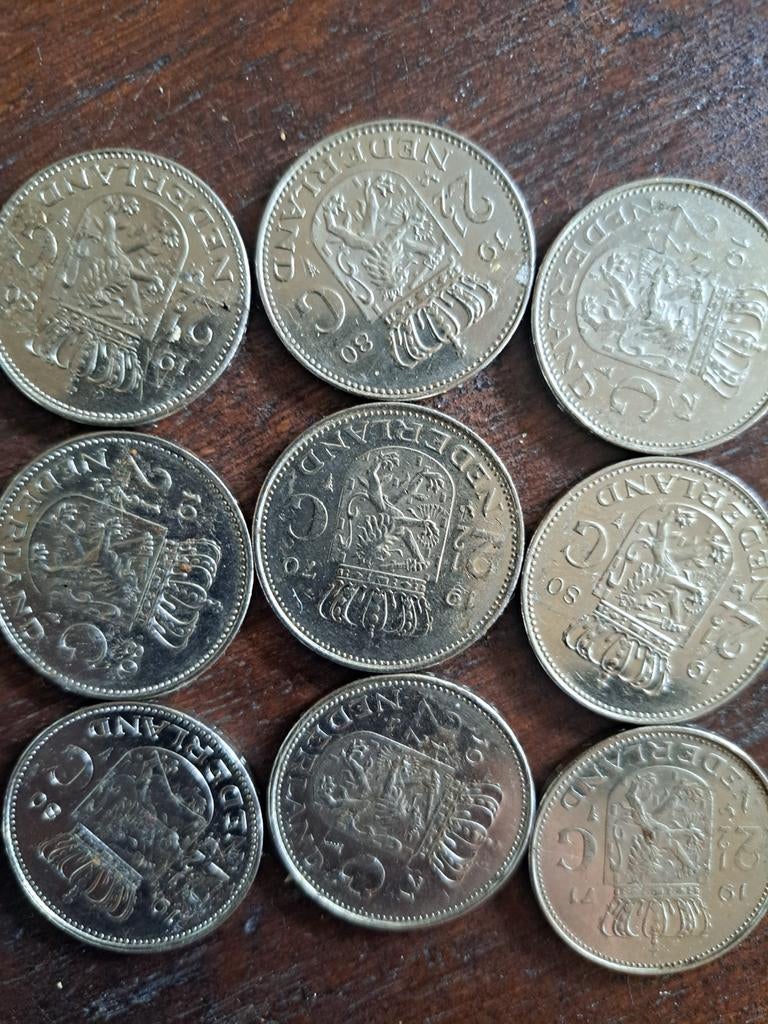 Negen Rijksdaalders, Ophalen, Koningin Juliana, 2½ gulden