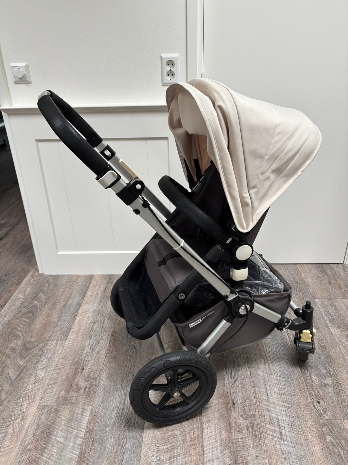 Complete bugaboo kinderwagen (baby gedeelte en zitgedeelte), Ophalen, Zo goed als nieuw, Bugaboo