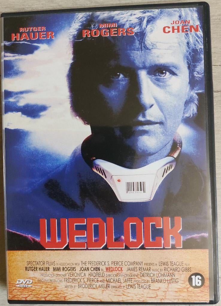 DVD Wedlock (1991) Rutger Hauer, Cd's en Dvd's, Dvd's | Actie, Vanaf 16 jaar, Ophalen, Zo goed als nieuw, Actie