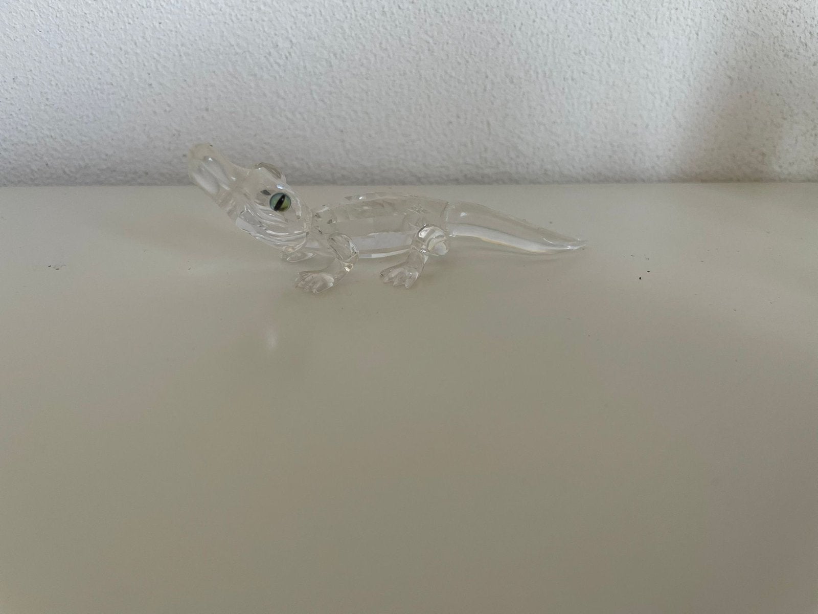 Swarovski Krokodil Kristal Figuur, Ophalen of Verzenden, Zo goed als nieuw, Figuurtje