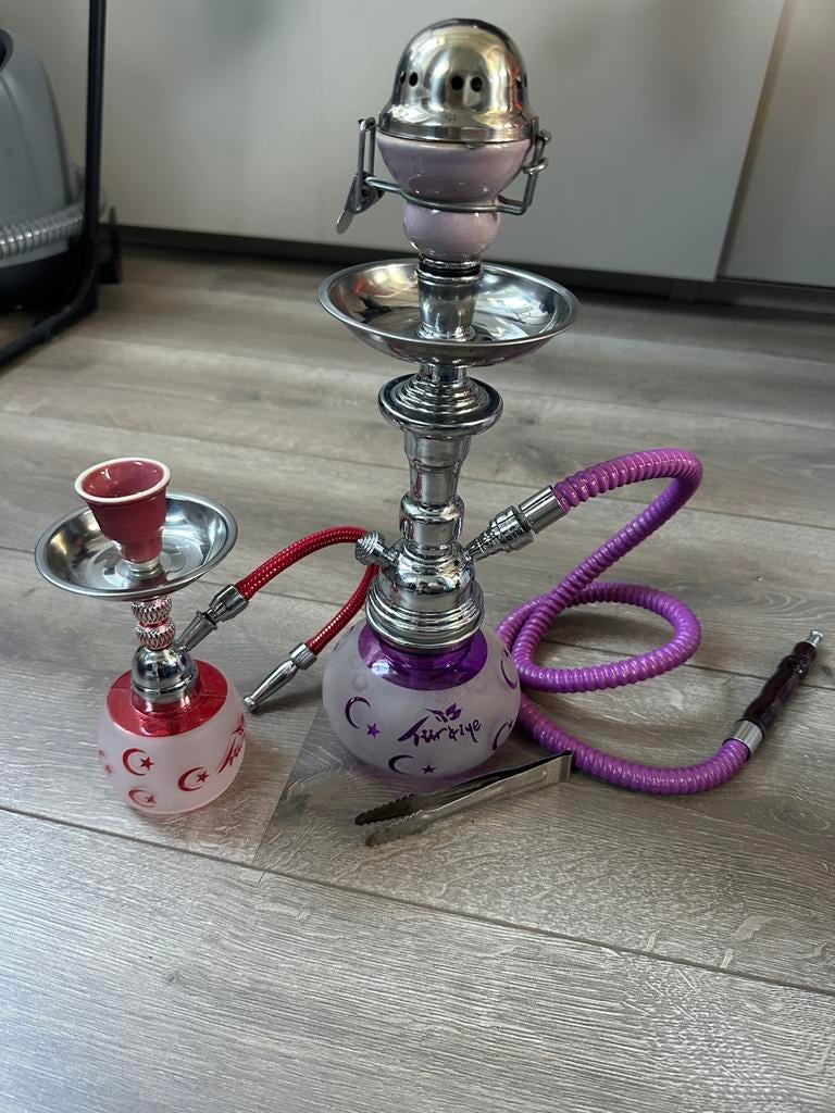 Shisha waterpijp, Ophalen, Gebruikt, (Water)pijp