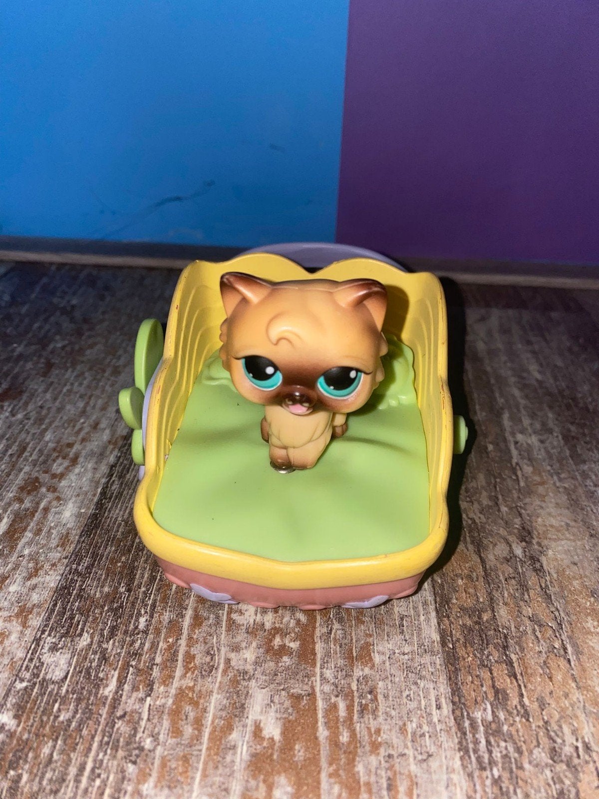 LPS Littlest Pet Shop Katje met Mandje, Ophalen of Verzenden