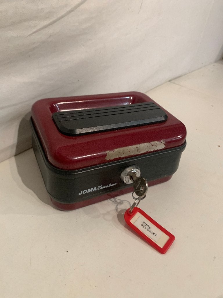 Rood geldkistje, Verzamelen, Spaarpotten, Niet bekend, Niet bekend, Nieuw, Ophalen of Verzenden