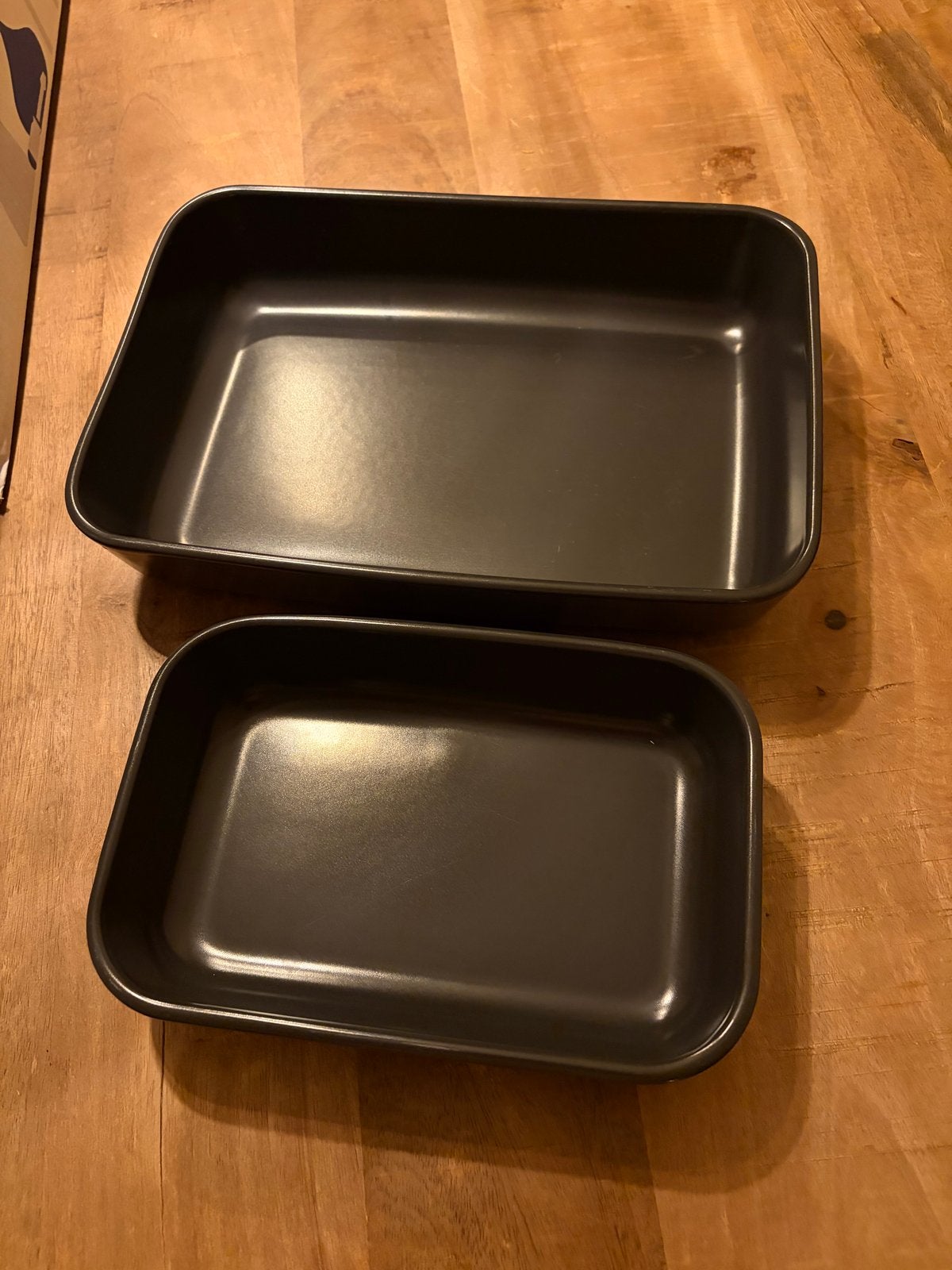IKEA Ovenschalen Set - 2 Stuks donkergrijs, Ophalen, Overige typen, IKEA, Zo goed als nieuw