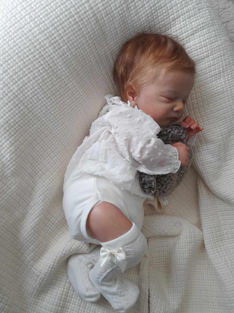 reborn, Verzamelen, Poppen, Ophalen of Verzenden, Zo goed als nieuw, Pop, Levensecht of Reborn
