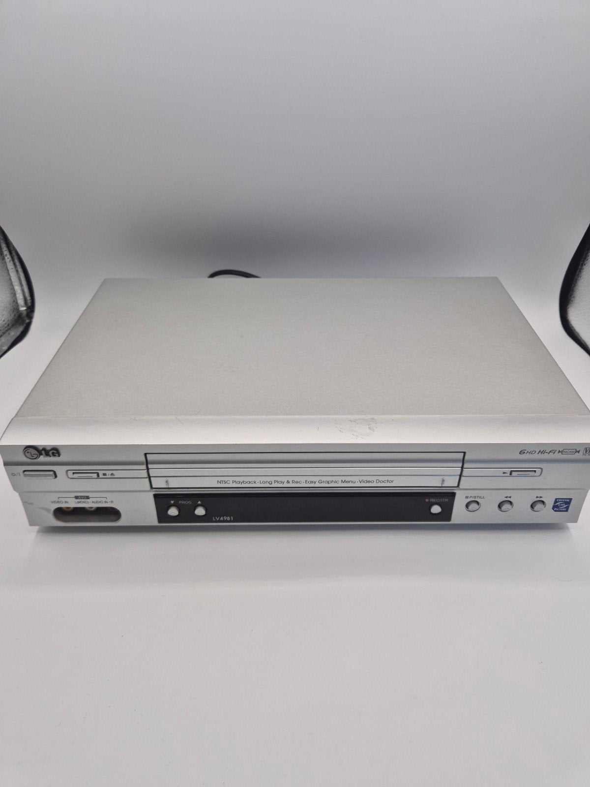LG LV4981 VHS-speler - 6HD Hi-Fi NICAM PAL SECAM, Audio, Tv en Foto, Gebruikt, Support.lge.com/nl/contact-us, LG, Ophalen of Verzenden