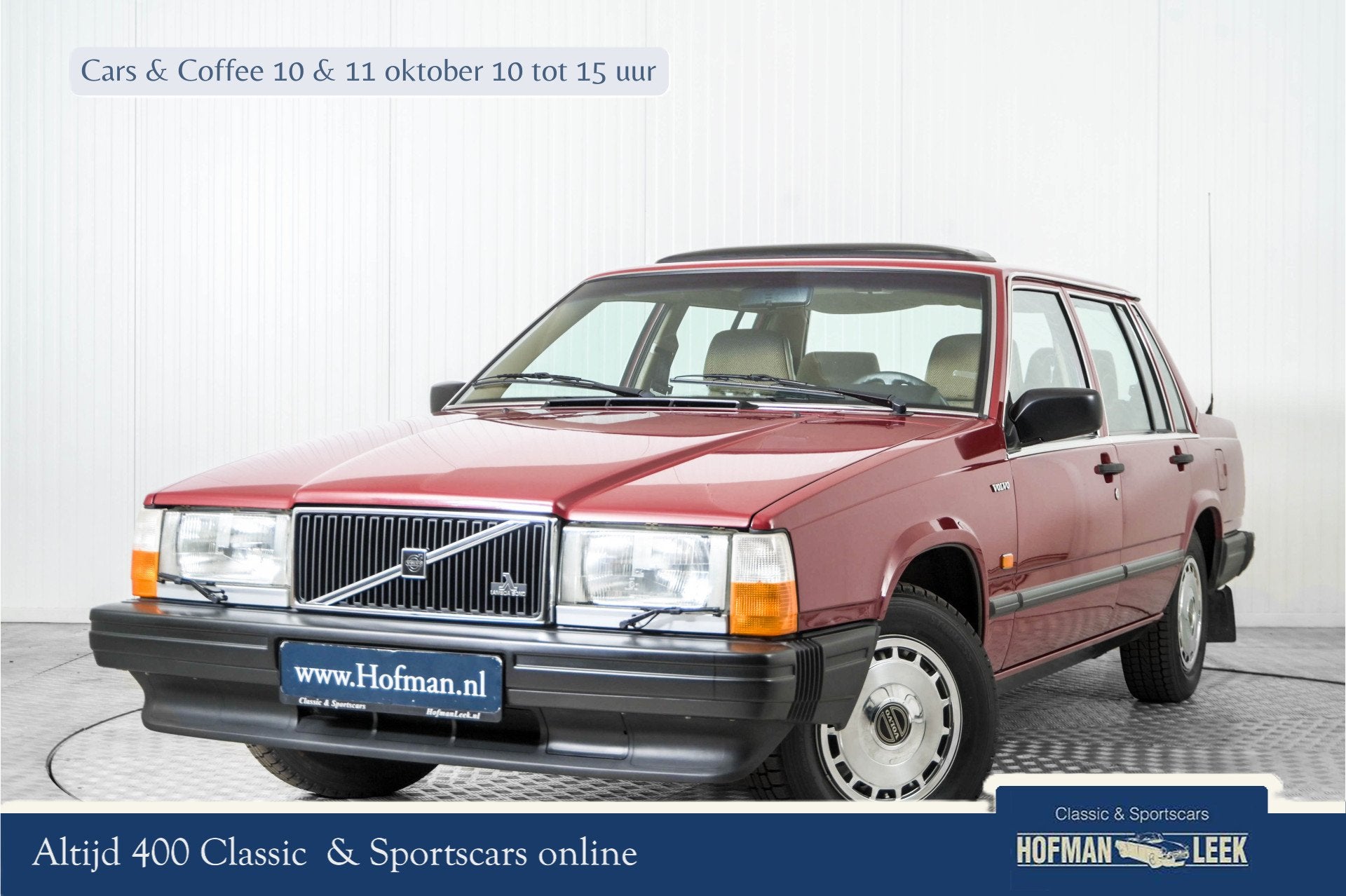 Volvo 740 2.3 GL (bj 1987), Auto's, Gebruikt, 116 pk, Bedrijf, Handgeschakeld