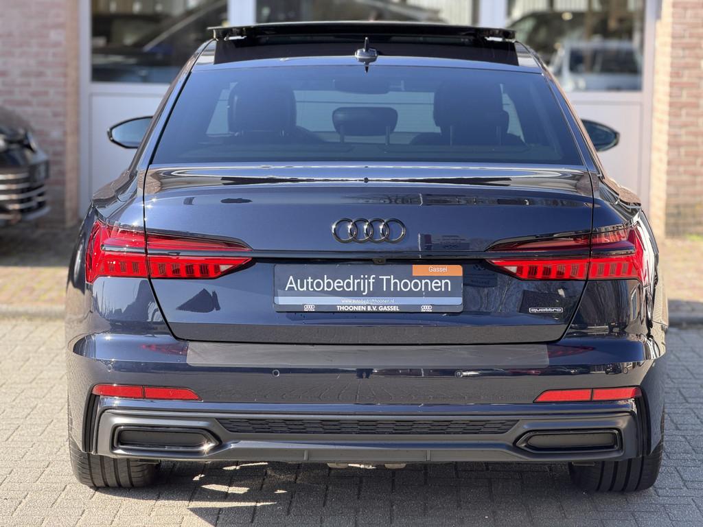 Audi A6 Limousine 55 TFSI e quattro Pro Line S Competition |, Auto's, Automaat, Gebruikt, 4 cilinders, Blauw
