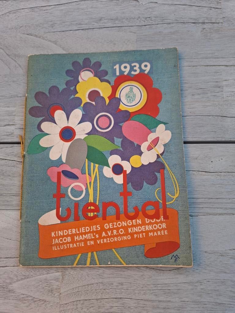 Tiental Kinderliedjes 1939 - Jacob Hamel's AVRO, Piet Marée, Ophalen of Verzenden