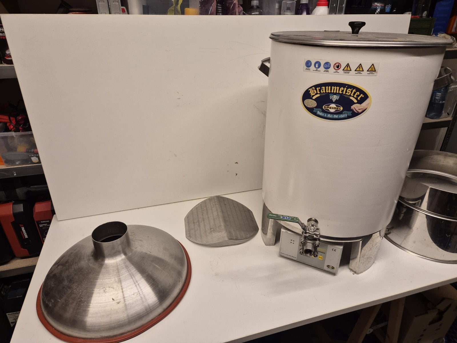 Braumeister 50L Brouwketel - Speidel (2013), Ophalen, Gebruikt
