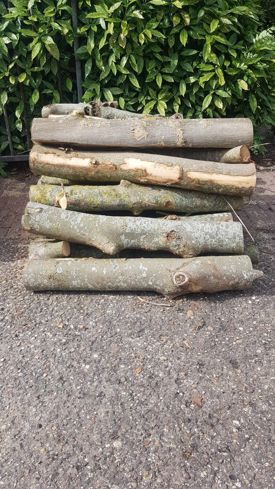 Haardhout ruim 1kuub essen, Ophalen, Minder dan 100 cm, Minder dan 25 cm