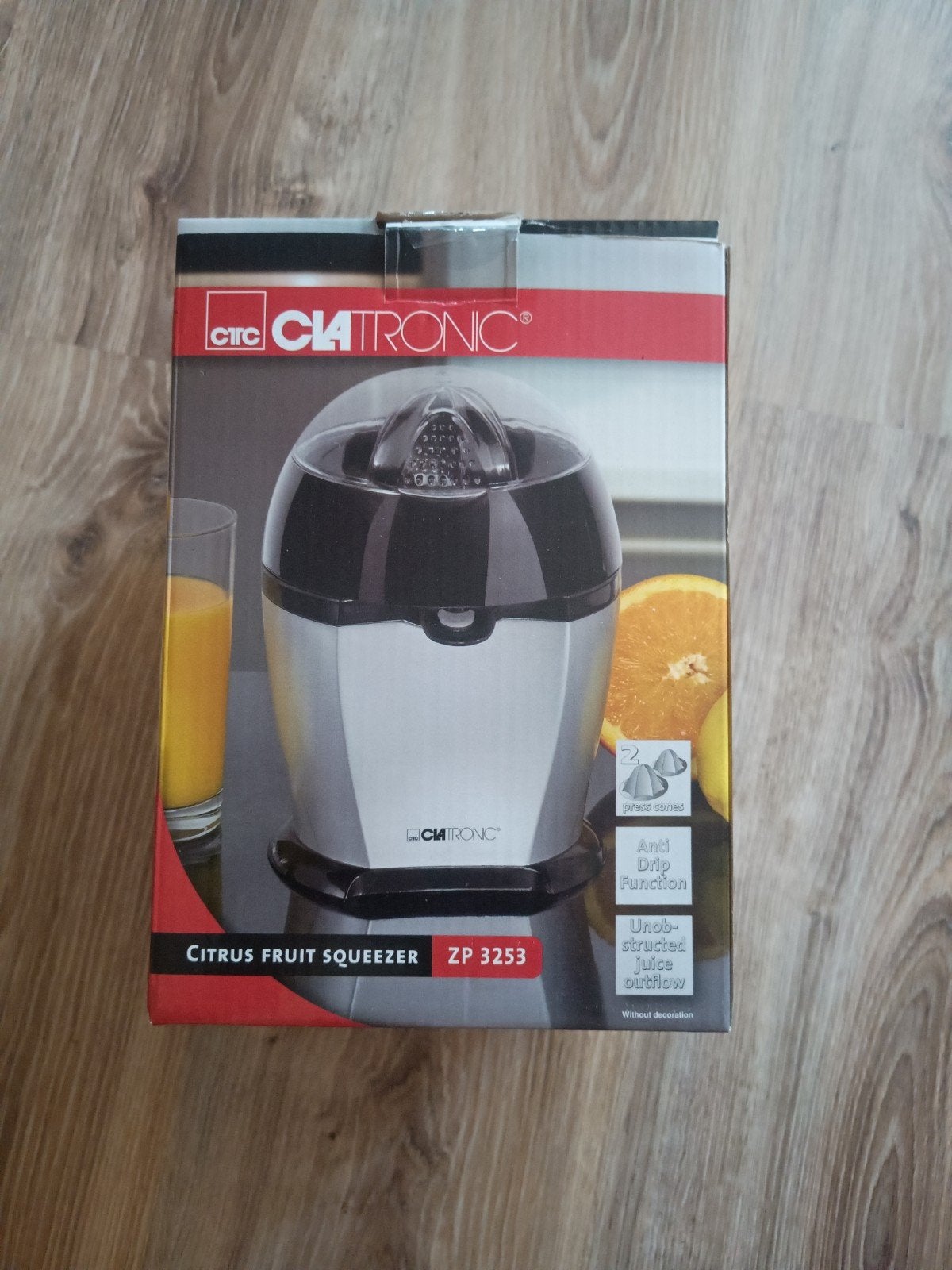 Clatronic ZP 3253 Citruspers - Nieuw in doos, Verzenden