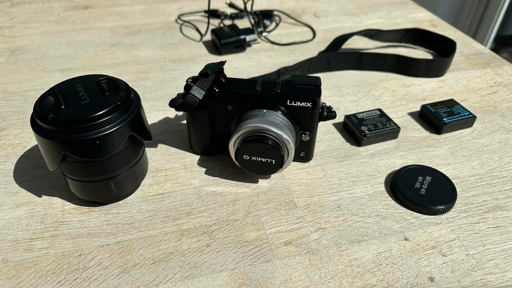 Panasonic DMC-GX80 MFT Camera met twee lenzen, Ophalen of Verzenden, Zo goed als nieuw, Kinect