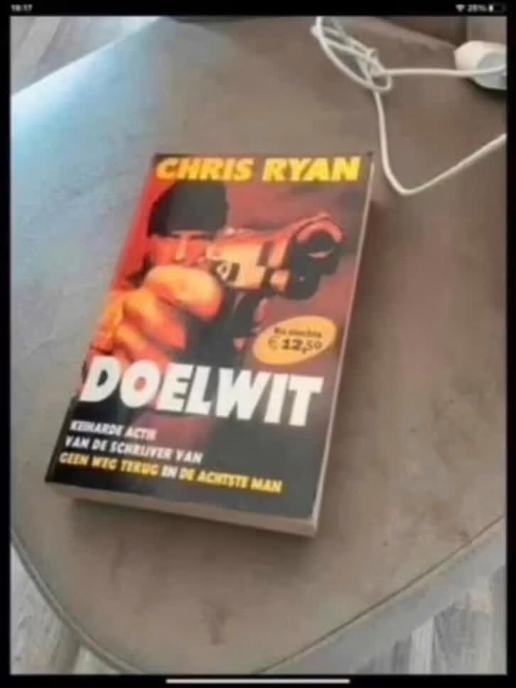 Chris Ryan - Doelwit: Keiharde actie thriller, Boeken, Gelezen, Europa overig, Chris Ryan, Ophalen of Verzenden