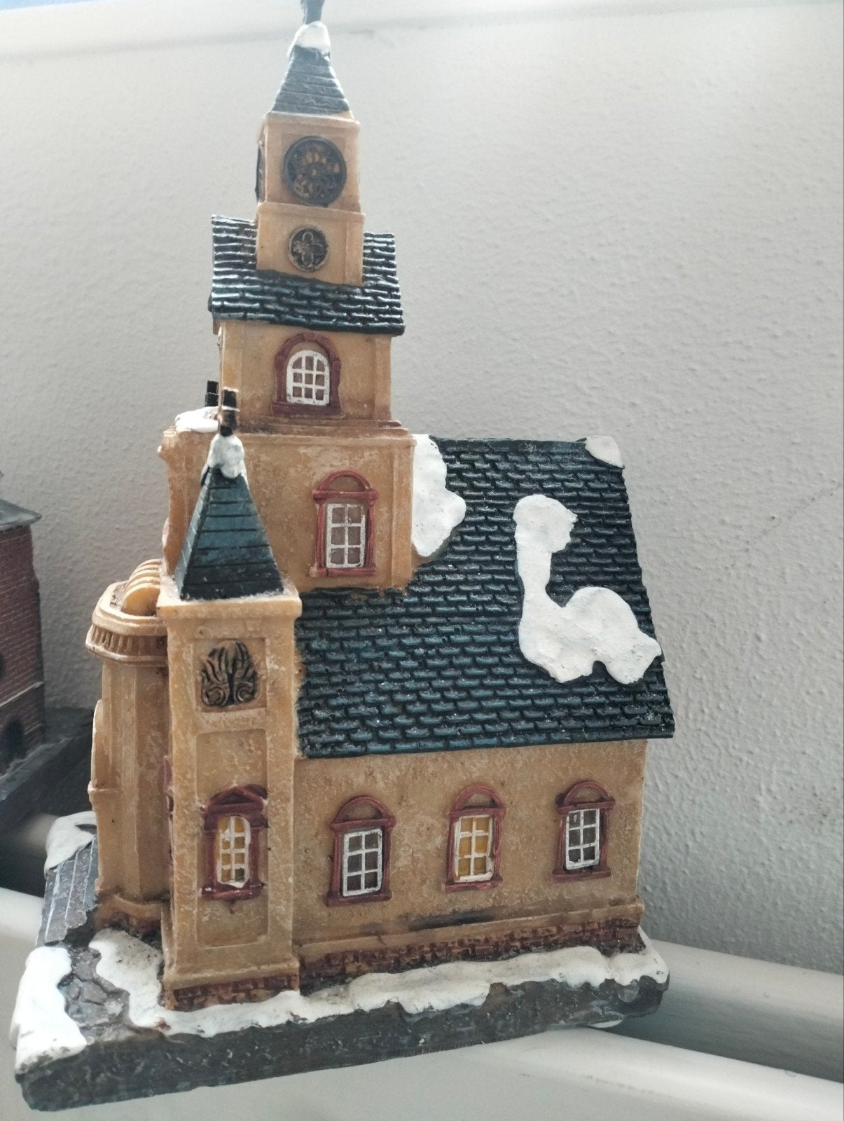 Grote Kerk en Klooster Kersthuisjes, Ophalen of Verzenden, Gebruikt