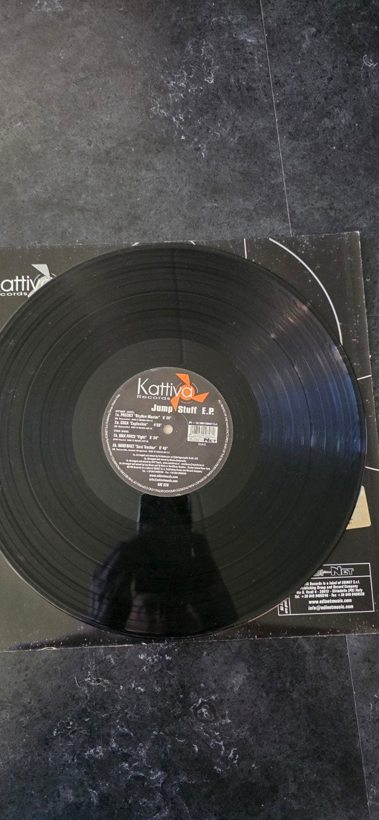 Jump Stuff E.P. Vinyl - Kattiva Records, Ophalen of Verzenden, Gebruikt, 12 inch