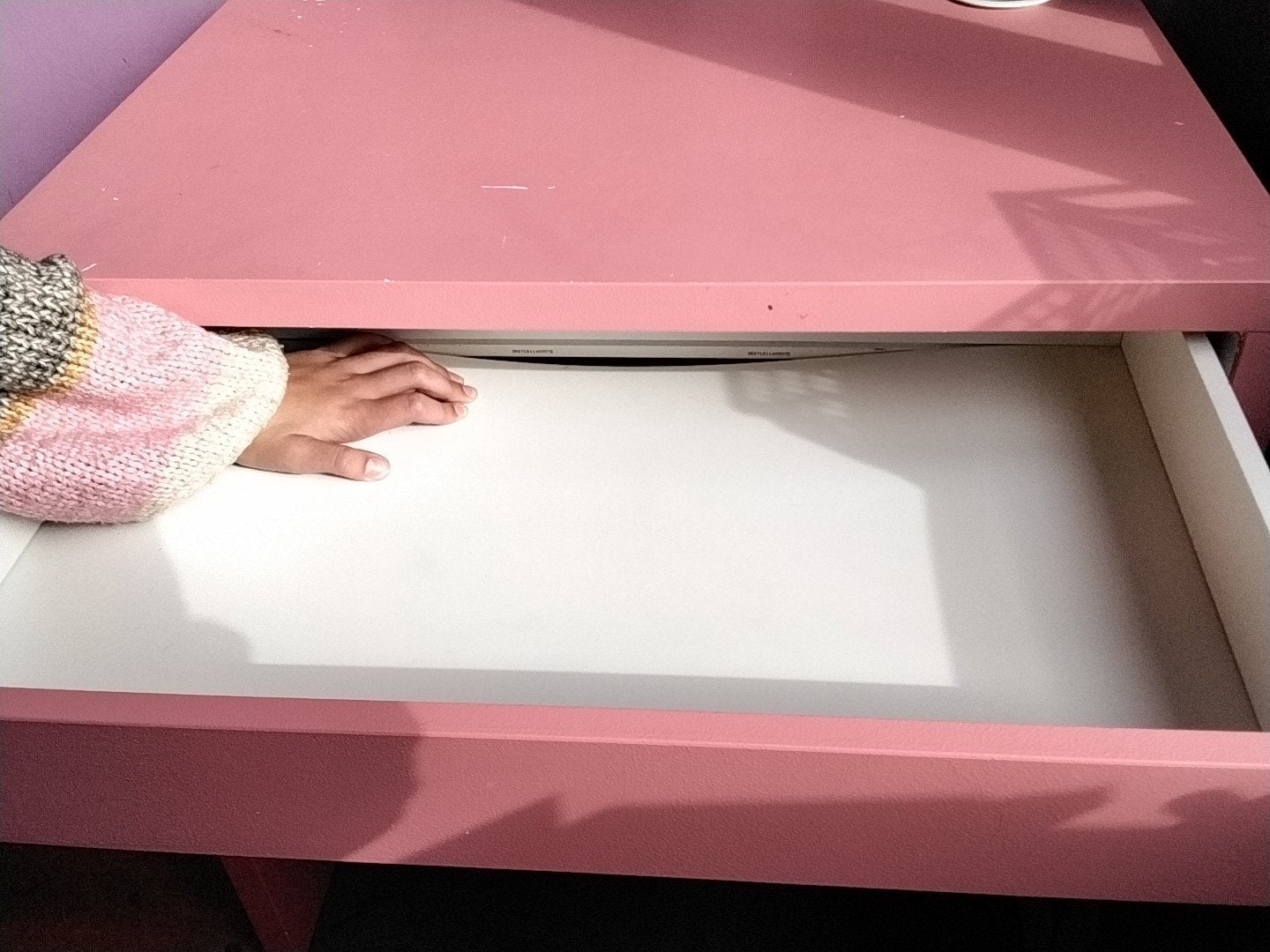 rose bureau, Ophalen, Gebruikt, Roze, Kinderbureau