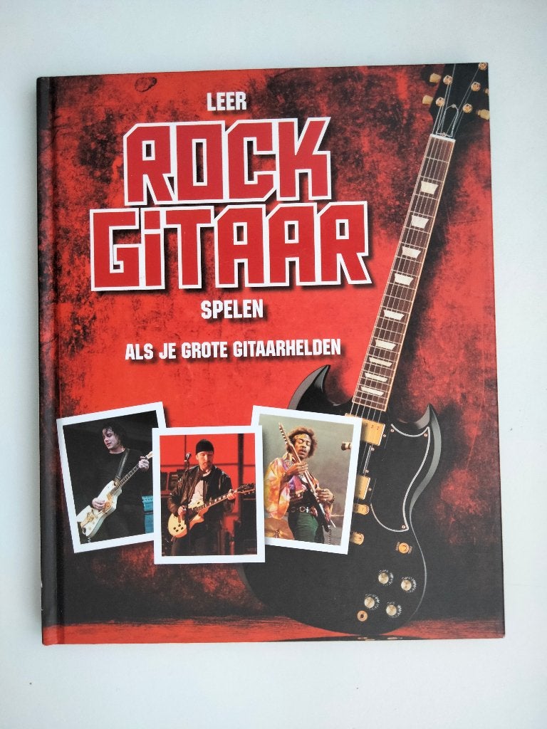 Leer Rock Gitaar Spelen als je Grote Gitaarhelden, Instrument, Zo goed als nieuw, Ophalen, Onbekend