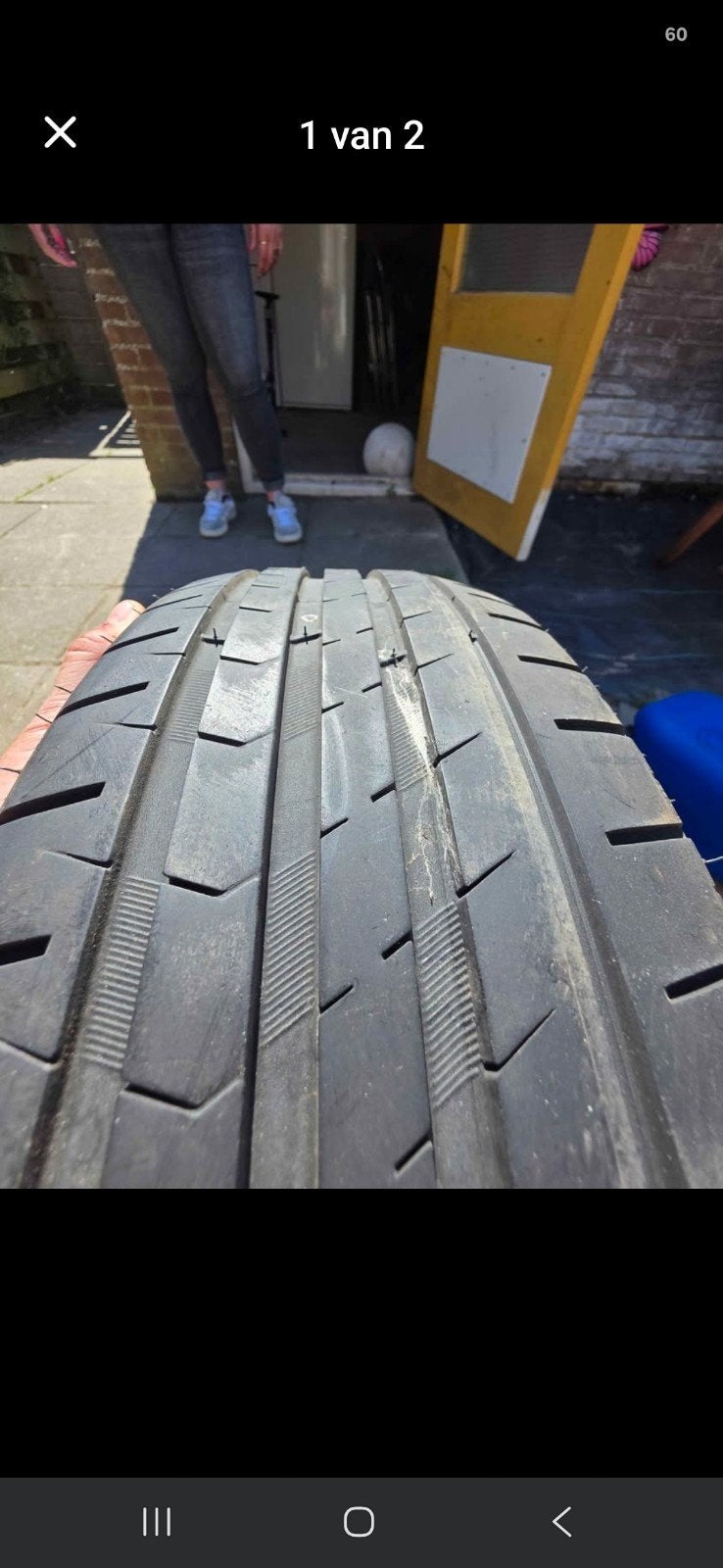 2x 195/55 R15 met 8 a9 mm profiel, Ophalen