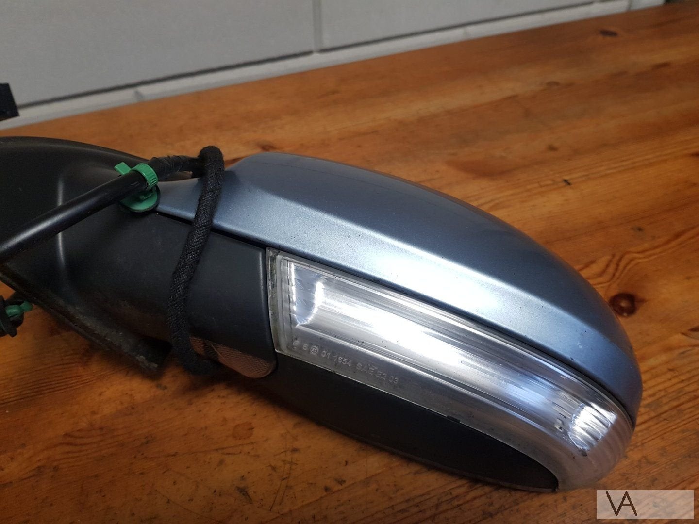 VW Passat 3c 2005 - 2010 spiegel links zelfdimmend inklap 11, Gebruikt, -, Volkswagen, -