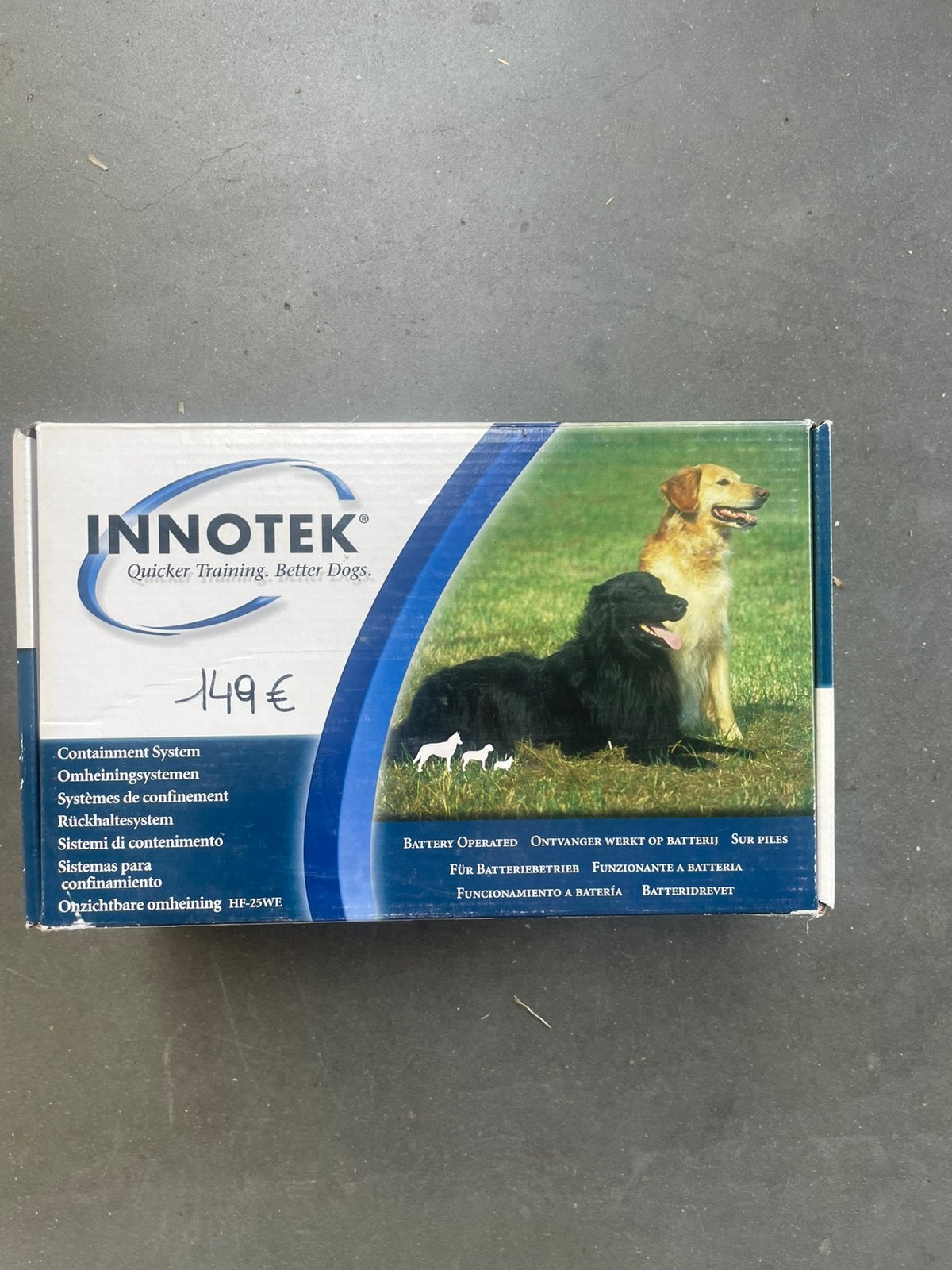 Innotek HF-25WE Onzichtbare Hondenomheining – Nieuw, Dieren en Toebehoren, Overige merken, Ophalen of Verzenden, Zo goed als nieuw