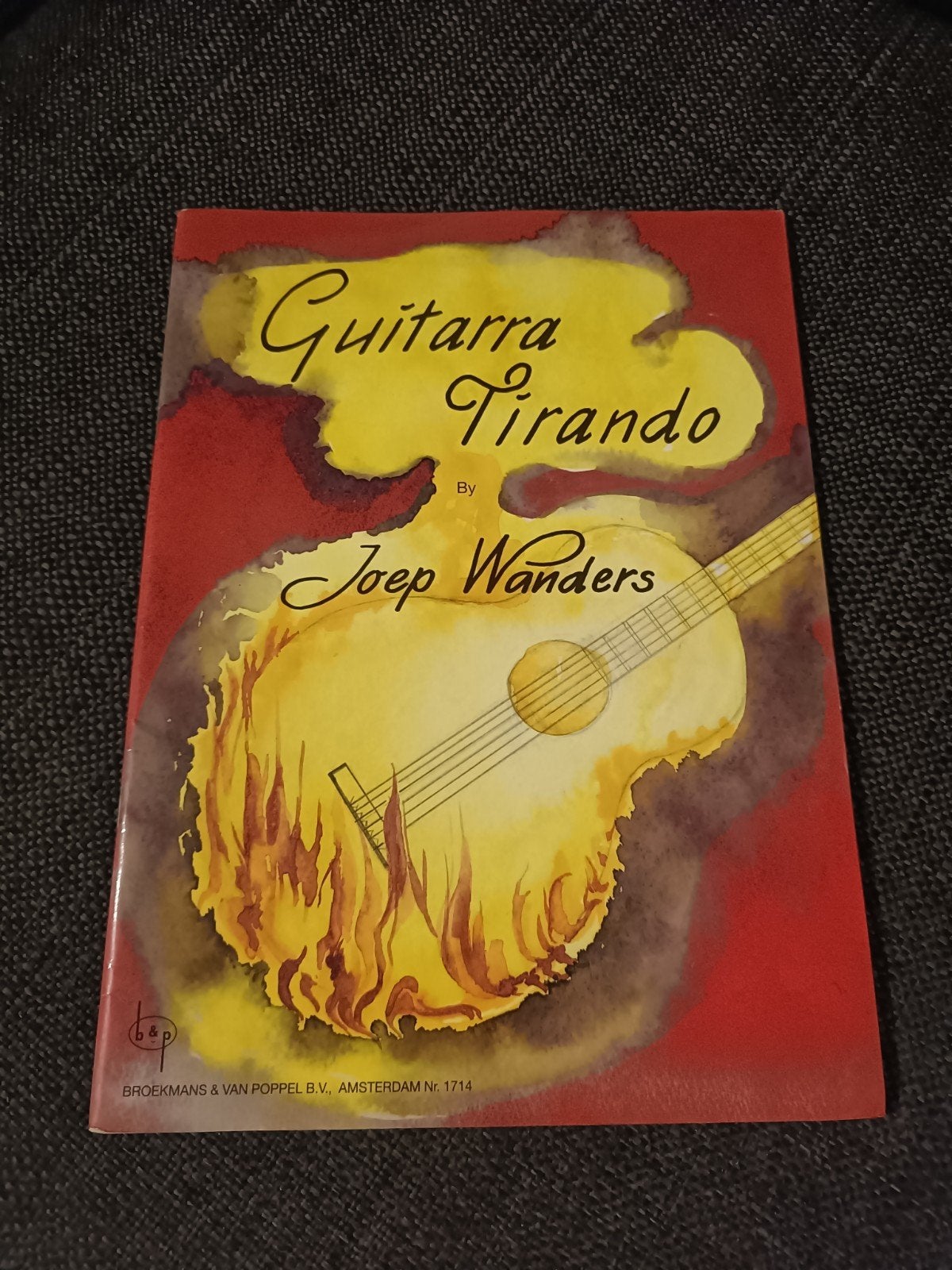 Gitaar Tirando - Joep Wanders (Gitaarlesboek), Gitaar, Klassiek, Les of Cursus, Ophalen of Verzenden