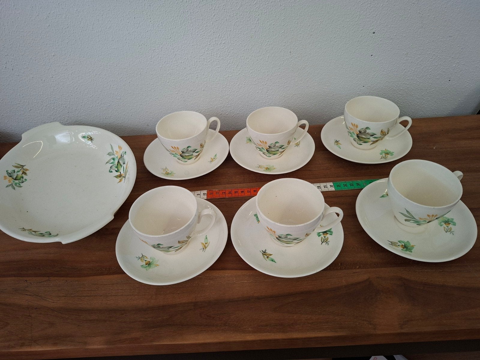 Antiek Maastrichts Aardewerk Servies - P. Regout & Co., Antiek en Kunst, Ophalen of Verzenden