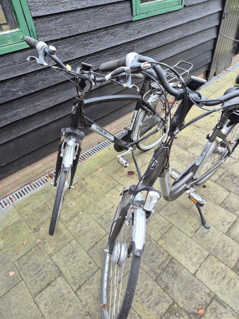 Elektrische fietsen opknapper - 2x Vogue, Fietsen en Brommers, Elektrische fietsen, Ophalen of Verzenden, Gebruikt, Overige merken