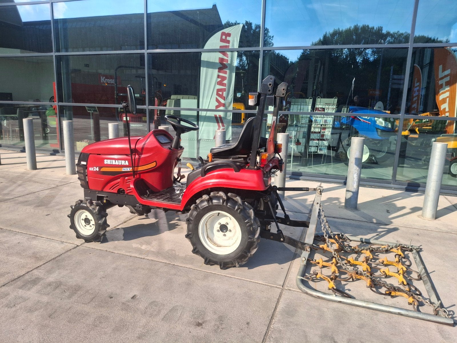 Shibaura SX24 tractor hydrostaat - nog geen 100 uren, Ophalen, Grondbewerking