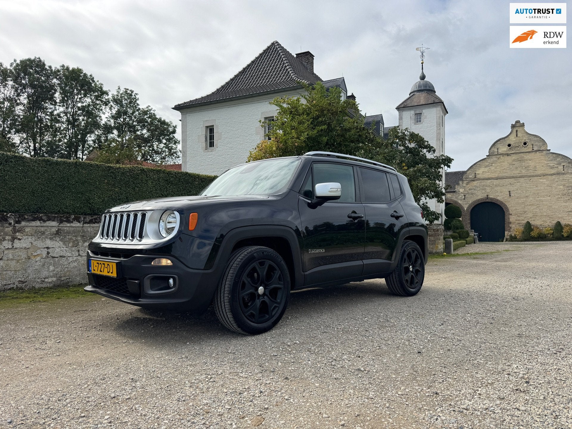 Jeep Renegade Jeep Renegade 1.4 Turbo 2014 Leder Nieuwe dist, Auto's, Voorwielaandrijving, Gebruikt, 4 cilinders, 400 kg