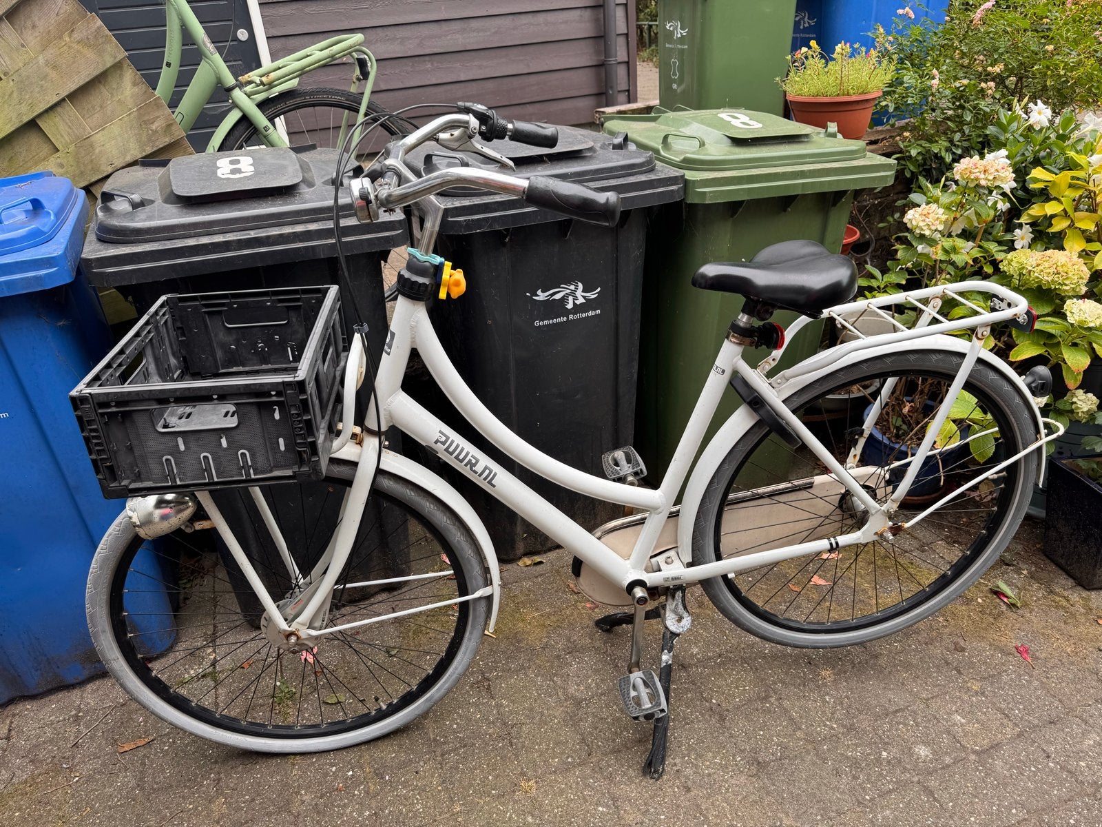 Gazelle Puur .nl Damesfiets - Alles werkt, voorband lek, Ophalen, Velgrem, Versnellingen, Gazelle
