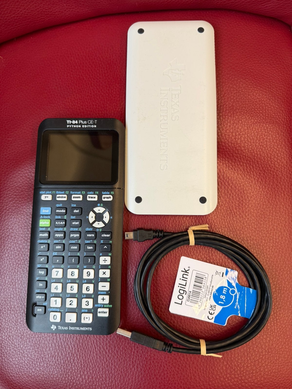 Texas Instruments TI-84 Plus CE-T Python Edition, Diversen, Ophalen of Verzenden, Grafische rekenmachine, Zo goed als nieuw