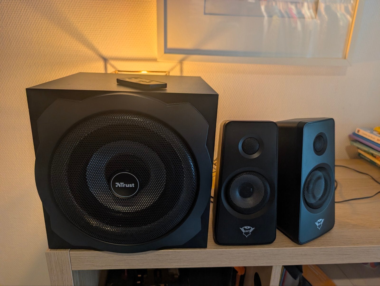 Trust GXT 629 Tytan 2.1 Gaming Speakerset RGB 120W, Ophalen, Zo goed als nieuw, Audiokanaal 2.1, Trust