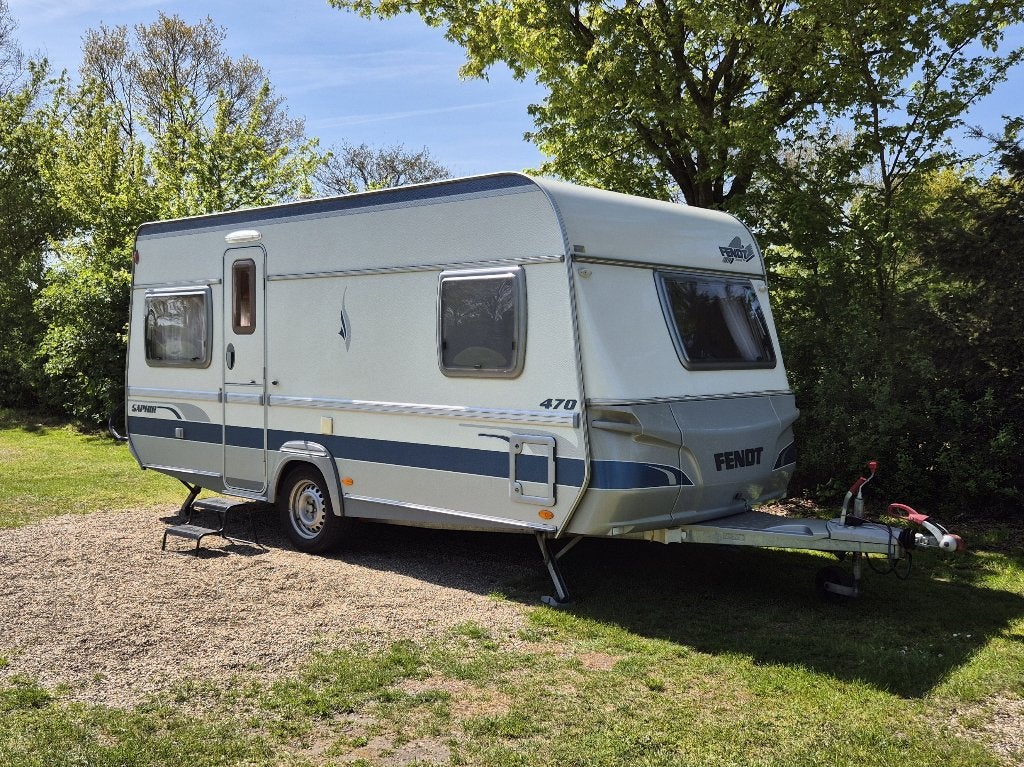 caravan Fendt Saphir 470 bouwjaar 2007 met voortent, Caravans en Kamperen, Caravans, Particulier, tot en met 4, 1000 - 1250 kg
