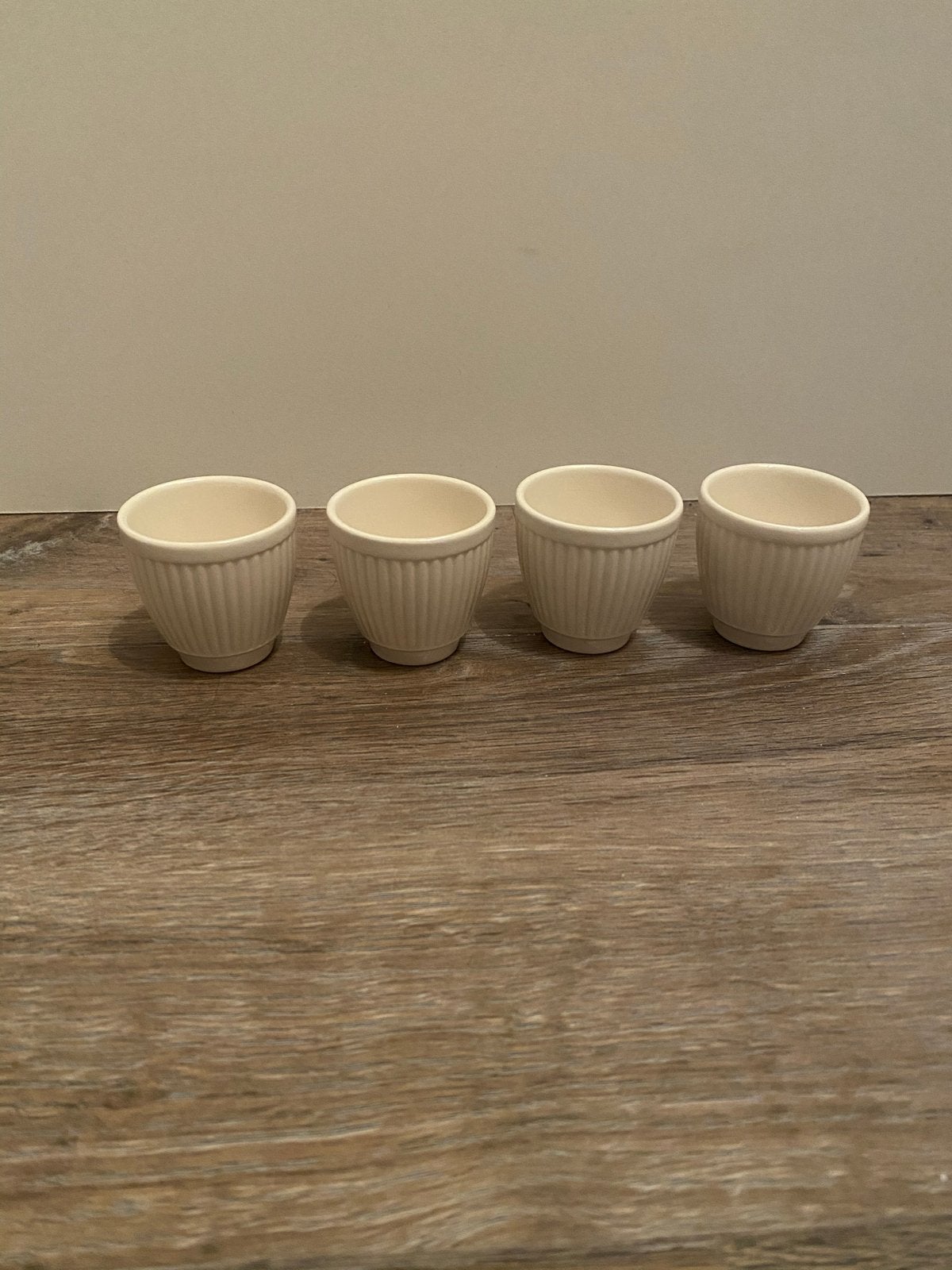 4x Wedgewood eierdopjes - elegant en tijdloos, Ophalen of Verzenden