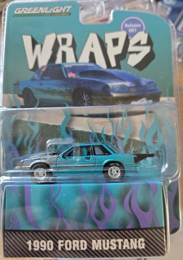 1990 Ford Mustang Wraps Greenlight, Ophalen of Verzenden, Nieuw, Auto
