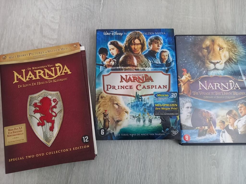 Narnia dvd's, Alle leeftijden, Ophalen, Zo goed als nieuw