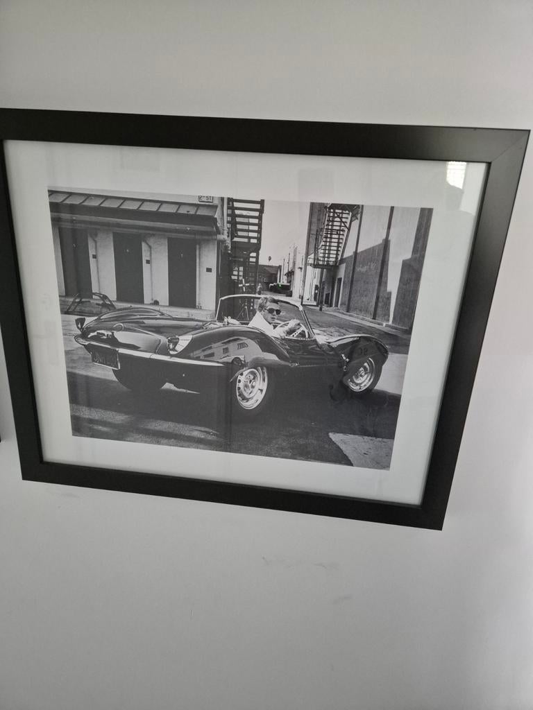 Steve Mcqueen schilderij, Ophalen