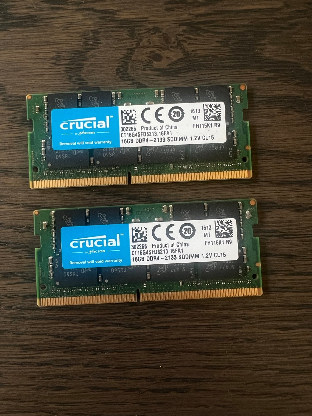 Crucial 32GB DDR4-2133 SODIMM RAM, DDR4, Ophalen of Verzenden, Zo goed als nieuw, Laptop